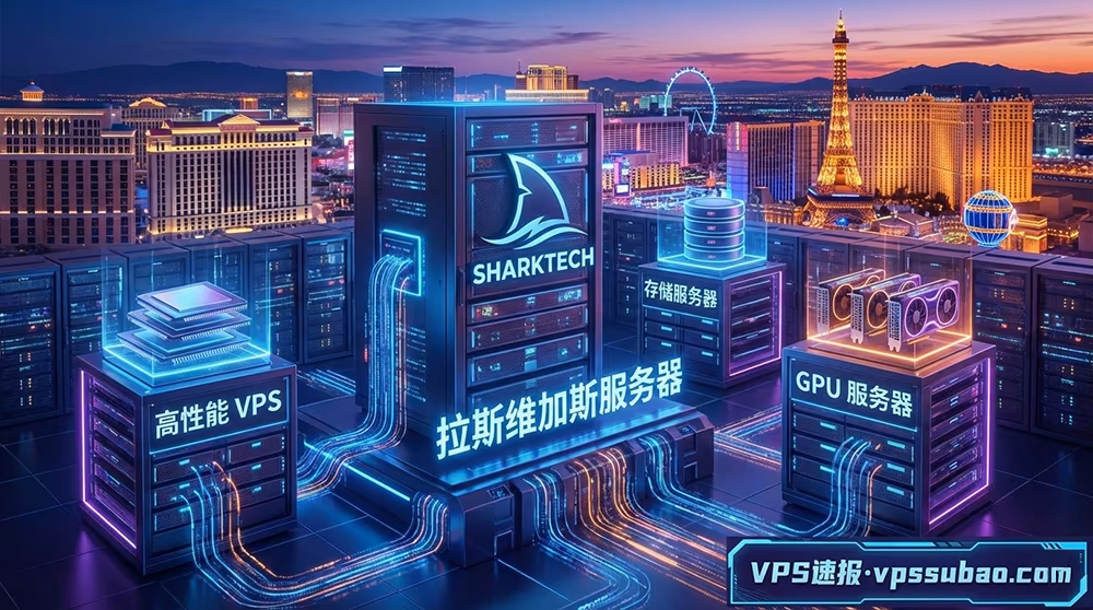 SharkTech 拉斯维加斯独立服务器促销:高性能计算、海量存储与 RTX A4000 GPU 服务器 - VPS速报