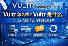 Vultr怎么样?Vultr是什么|Vultr官网背景与商家信息档案-VPS速报